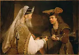 Ahimelech et David, 1680-1689Getty Museum