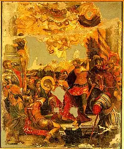 Martyre de sainte Parascève.