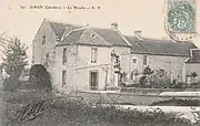 Le moulin au début du siècle dernier.