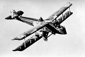 Vue de l'avion.