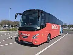 BlaBlaCar Bus sur l'aire de Venoy&nbsp;- Chablis (A6).