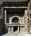 Entrée du chaitya no&nbsp;19. Fin du Ve&nbsp;siècle.