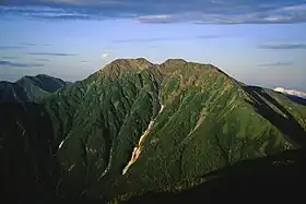 Vue depuis le mont Senmai.