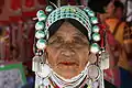 Femme Akha,Tha Ton, Thaïlande.