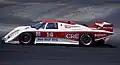 Holbert sur March 83G-Porsche, en 1983;
