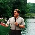 Al Gore, ancien Représentant (1976-1984) et Sénateur (1985-1992) du Tennessee, vice-président (1992-2000).