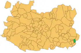 Localisation de Albaladejo