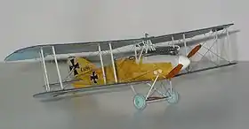 Vue de l'avion.