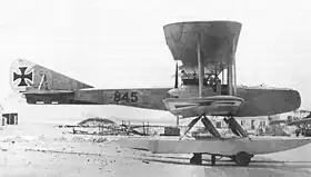 Vue de l'avion.