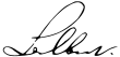 Signature de Albert Ier