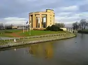 Le monument au Roi Albert Ier.