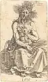 L'Homme de douleurs assis, 1515, National Gallery of Art