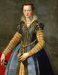 Marie de Médicisv. 1555, Vienne.
