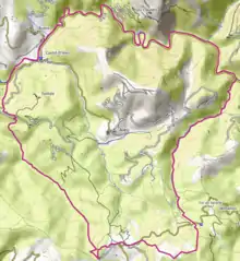 Carte topographique