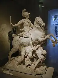 Alexandre vainqueur, XVIIe&nbsp;siècle,musée du Louvre.
