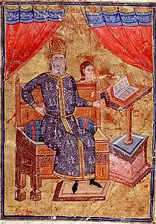 Portrait d'Alexis Apokaukos, BNF, Gr.2144