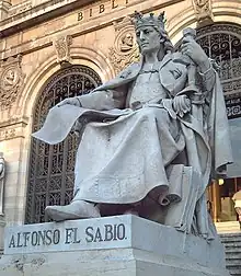 photo : statue à Madrid