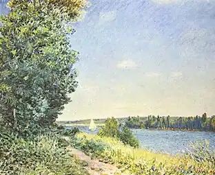 Normandie, voie d'eau, au soir (1894)Musée des beaux-arts de Rouen