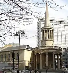 Église All Souls, Londres, 1824.