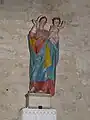 La Vierge à l'enfant.