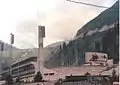 Patinoire de Medeu, la plus élevée au monde (en altitude), située au pied du barrage.