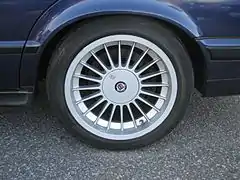 Jantes spécifiques Alpina.