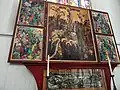 Retable dans une chapelle de la cathédrale de Munich