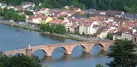 Le pont vu du chemin des philosophes