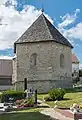 Église gothique et cimetière du quartier Friedhofsteig, 2015