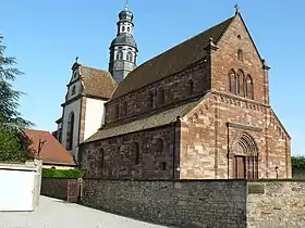 Église abbatiale Saint-Cyriaque.