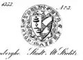Sceau de la ville de Strelitz de 1353
