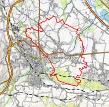 Carte topographique