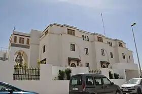 Vue de la mission diplomatique