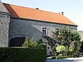 Vieille maison fleurie (XIXe&nbsp;siècle).