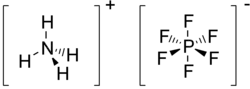 Image illustrative de l’article Hexafluorophosphate d'ammonium