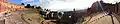 Vue panoramique depuis les gradins