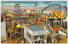 Carte postale des années 1940