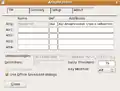 Fenêtre de gestion des attributs de la mémoire de traduction
