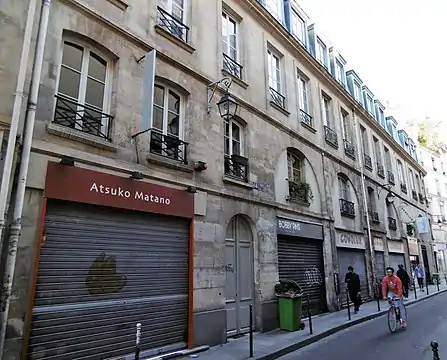 Bâtiment sur rue du Temple