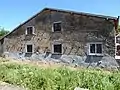 Ancien moulin de Gémonville situé au bord du gouffre comblé en 1901.