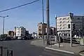 Pont de Cureghem avec en face la chaussée de Mons