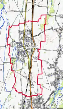 Carte topographique
