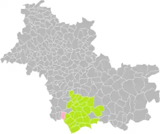 Angé dans l'intercommunalité en 2016.