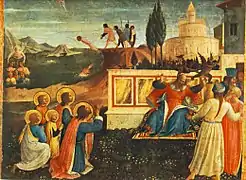 San Cosma e san Damiano salvati dall'annegamento