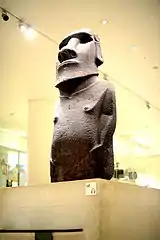 Statue de Hoa Hakananai'a de l'île de Pâques.