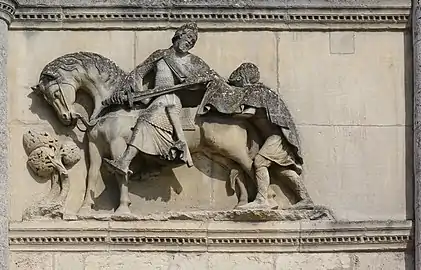 Façade de la cathédrale Saint-Pierre d'AngoulêmeXIIe siècle, Charente