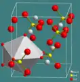 Structure de l'anhydrite