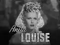 Anita Louise (la princesse de Lamballe)