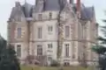 Le château de l'Anjouère à la Pouëze, façade nord, en 2007.