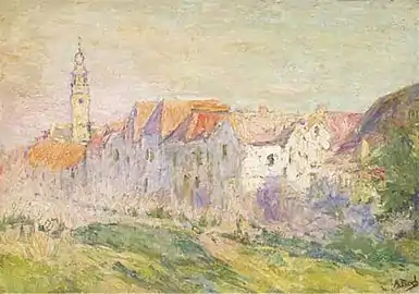 Vue de Veere, Zélande